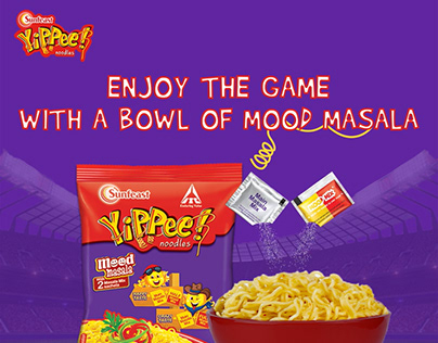 Yippie Noodle Advertisement