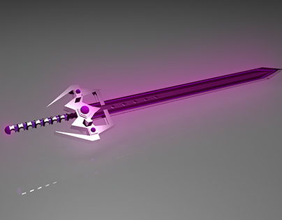 Sword (3D render in Maya 2013)