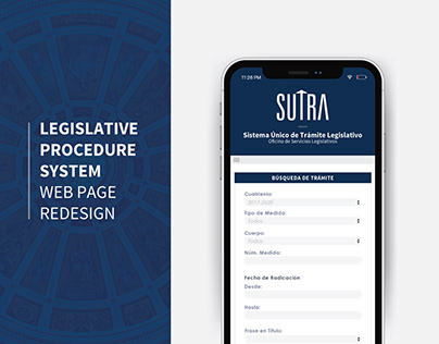 Legislative Procedure System Web Redesign