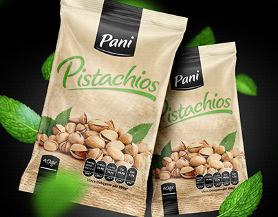 🇽🇰 Pistachios and Almonds - Packaging Design