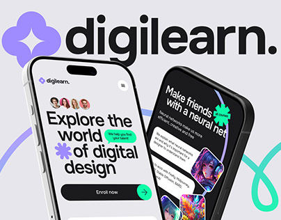 Digilearn Online Education Platform Website