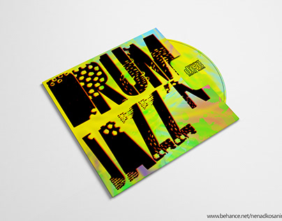Drum 'N Jazz logo and CD design