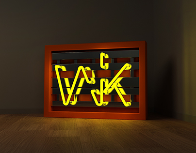 Render Logo WK - Caixa de Luz