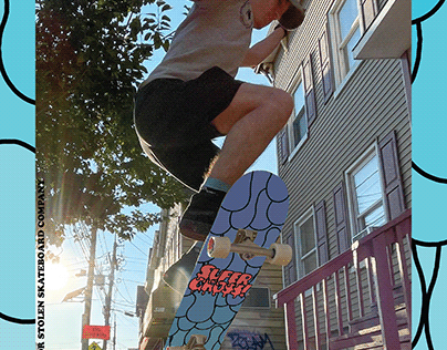 Super Gross Magazine Ad and Skateboard