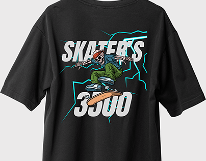 T-shirt design( Skaters 3500)