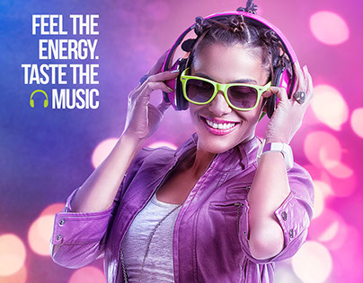 Feel the energy. Taste the music