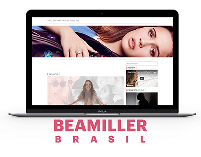 Bea Miller Brasil - Website