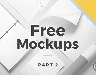 Free Mockups | Part 2