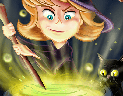 Children Witch of Halloween