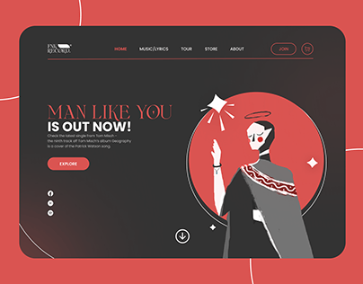 FNK Record® - Landing Page Concept