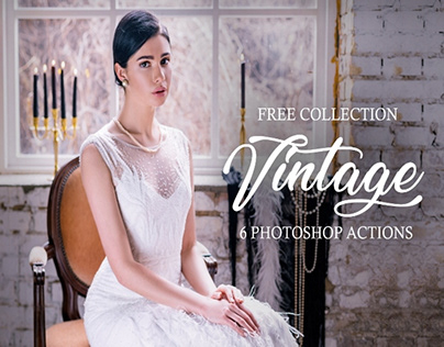 Free Vintage Photoshop Actions