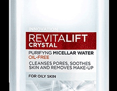 L'Oréal Revitalift Crystal purifying Micellar Water