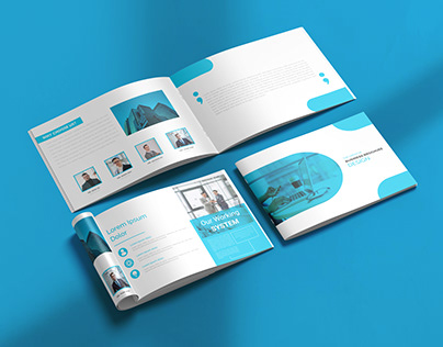 Company Profile or Landscape Brochure Design