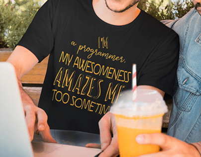 Awesome programmer's tee