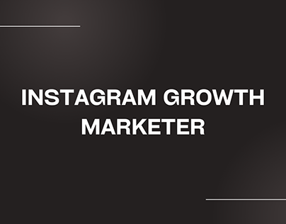Instagram Growth Marketer Portfolio