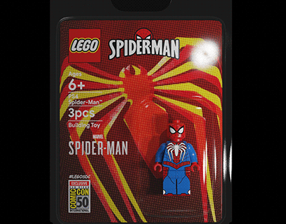 Lego Spider-Man PS4 Polybag SDCC