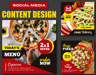 Pizza Social Media Post
