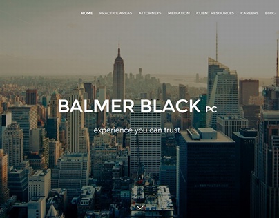 Website for a Boutique Manhattan Law Firm