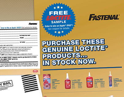 Fastenal POP Endcap Poster and Entry Form