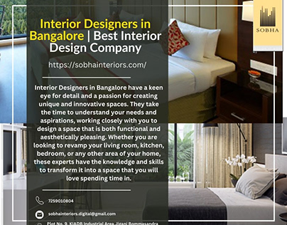 Interior Designers in Bangalore | Best Interior Design