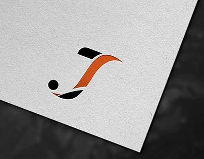 Minimal Unique J Letter Logo Design