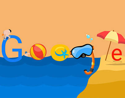 Google Doodle / Yaz Teması