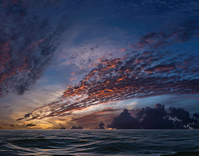 Sunrise Panoramas from this Morning