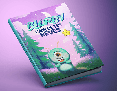 BLURBY, couverture de livre