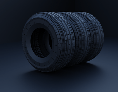Tyre Hard Surface Modeling
