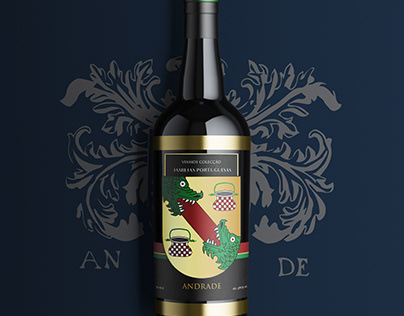 Andrade wine label