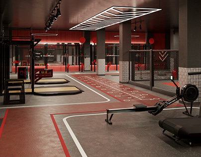 Concept design for POWERHOUSE gym
