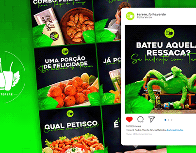 Social Media - Tereré Folha Verde