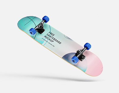 35+ Fantastic Skateboard PSD Mockup Templates