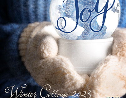 Winter Collage "Joy"
