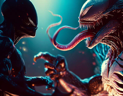 Venom vs. Aliens: Cosmic Collision of Carnage!