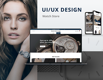 Watch Store website UI/UX