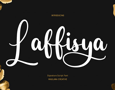 Laffisya Beauty Script Font