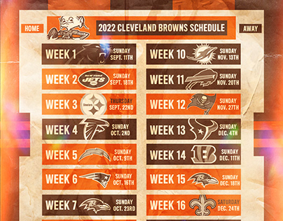 Cleveland Browns 2022 Schedule