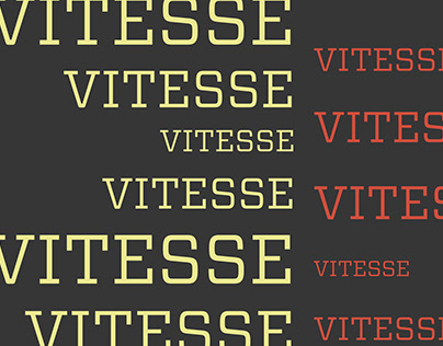 Vitesse Typeface Grid Study