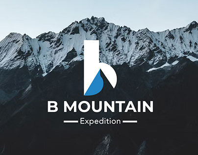 B Mountain - Logo Design