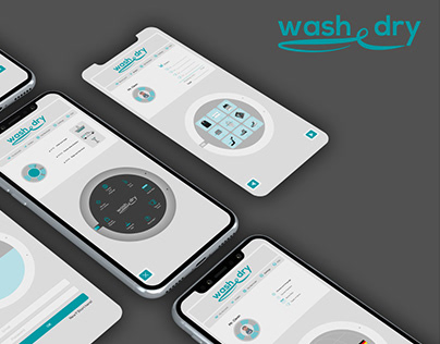 UX/UI Concept Design - Wash & dry