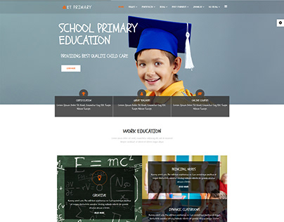 ET Primary – Free Primary School Joomla! Templates