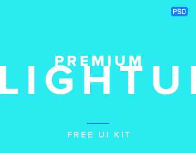 Premium Light UI Kit Template