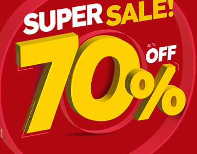 Super Sale 70% Campaign