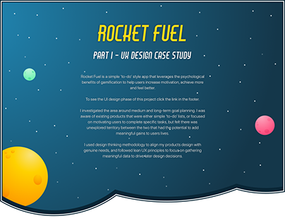 Rocket Fuel - UX case study - 2018