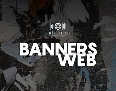 Audiocentro - Banners Web