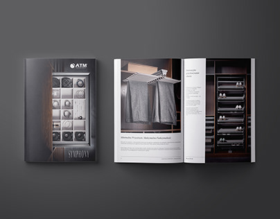 Wardrobe catalog & manual design