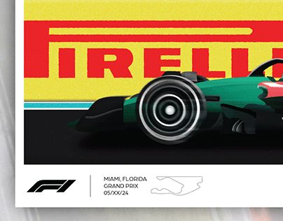 Formula1 Miami Grand Prix Poster
