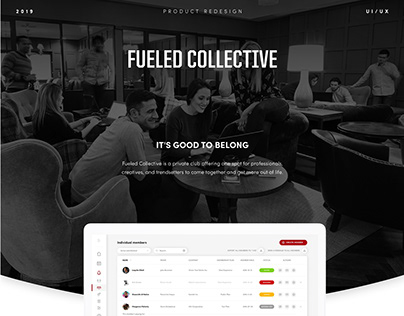 Fueled Collective web app