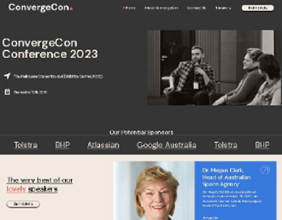 WordPress development and design for ConvergeCon Events
